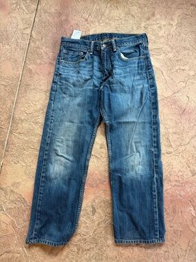 Levi's Men's Blue Straight-Leg Jeans